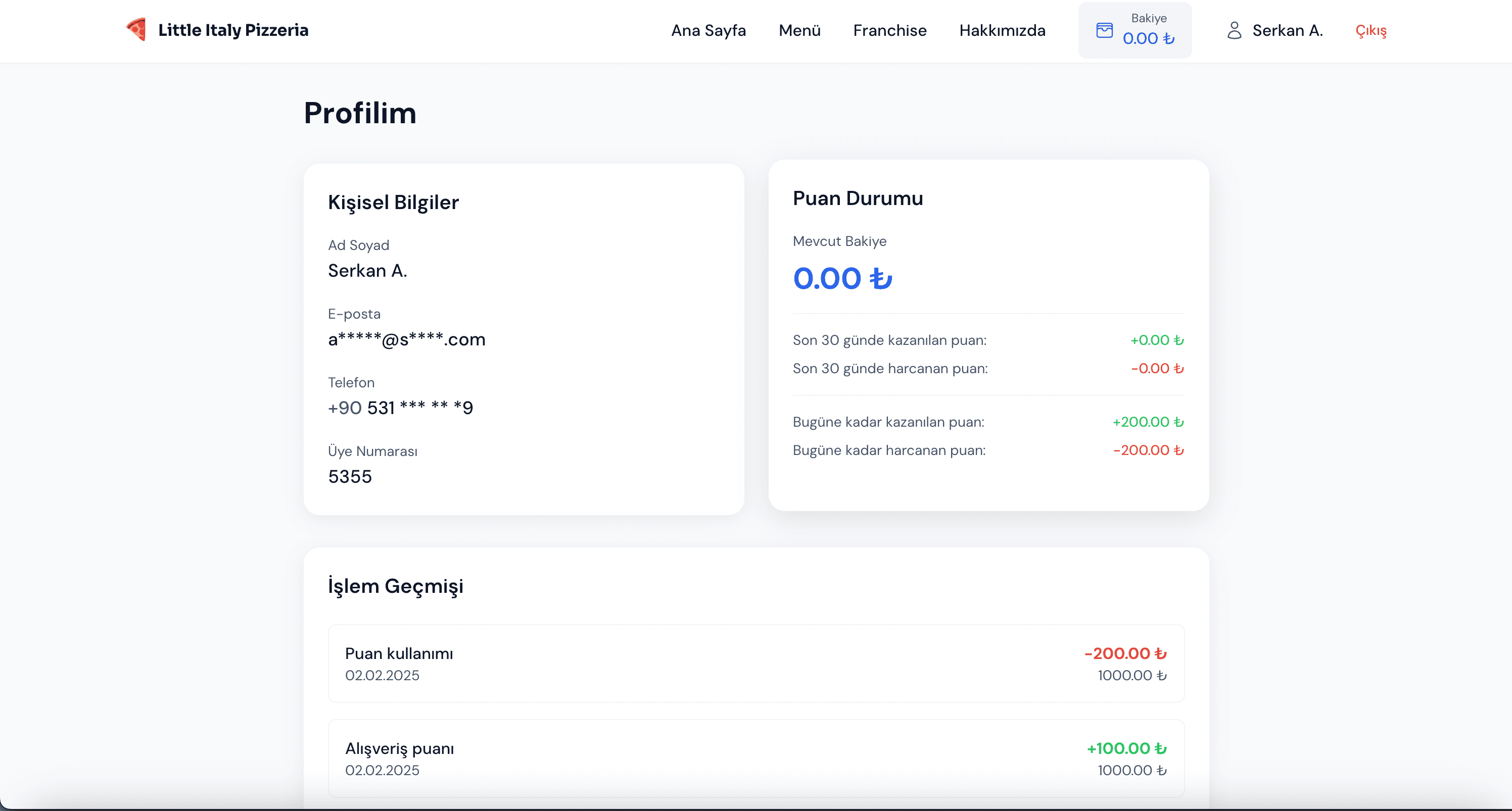 Little Italy Pizzeria - Görsel 1