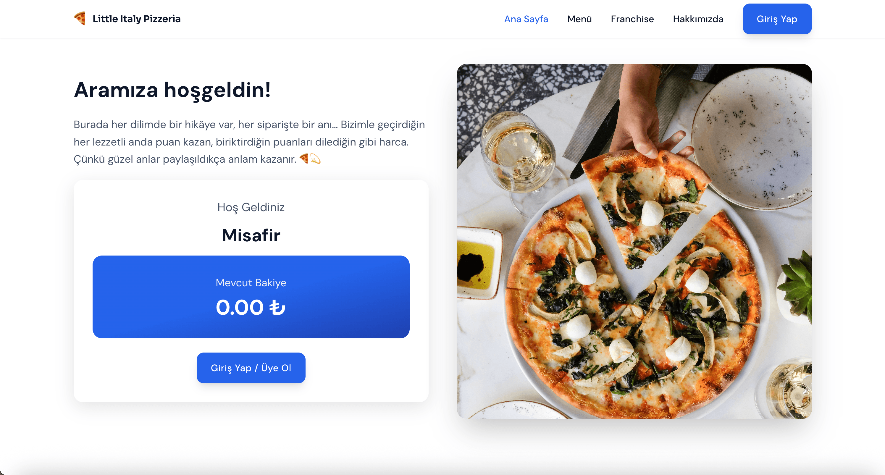 Little Italy Pizzeria - Görsel 3